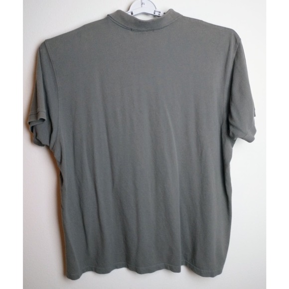 Harriton Short Sleeve Polo. Men's 5XL. Green. - Picture 2 of 5